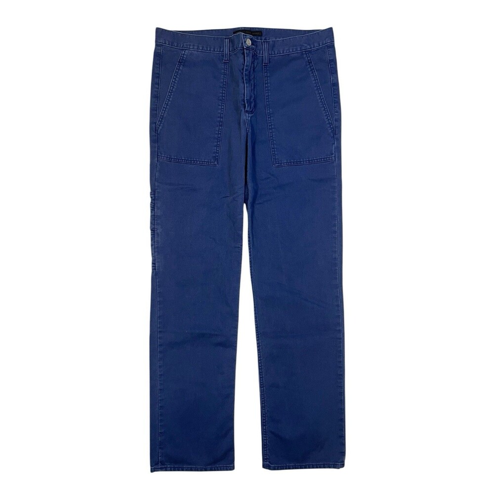 Marc By Marc Jacobs Utility Pants Size 34x34 Blue Preowned 100% Cotton